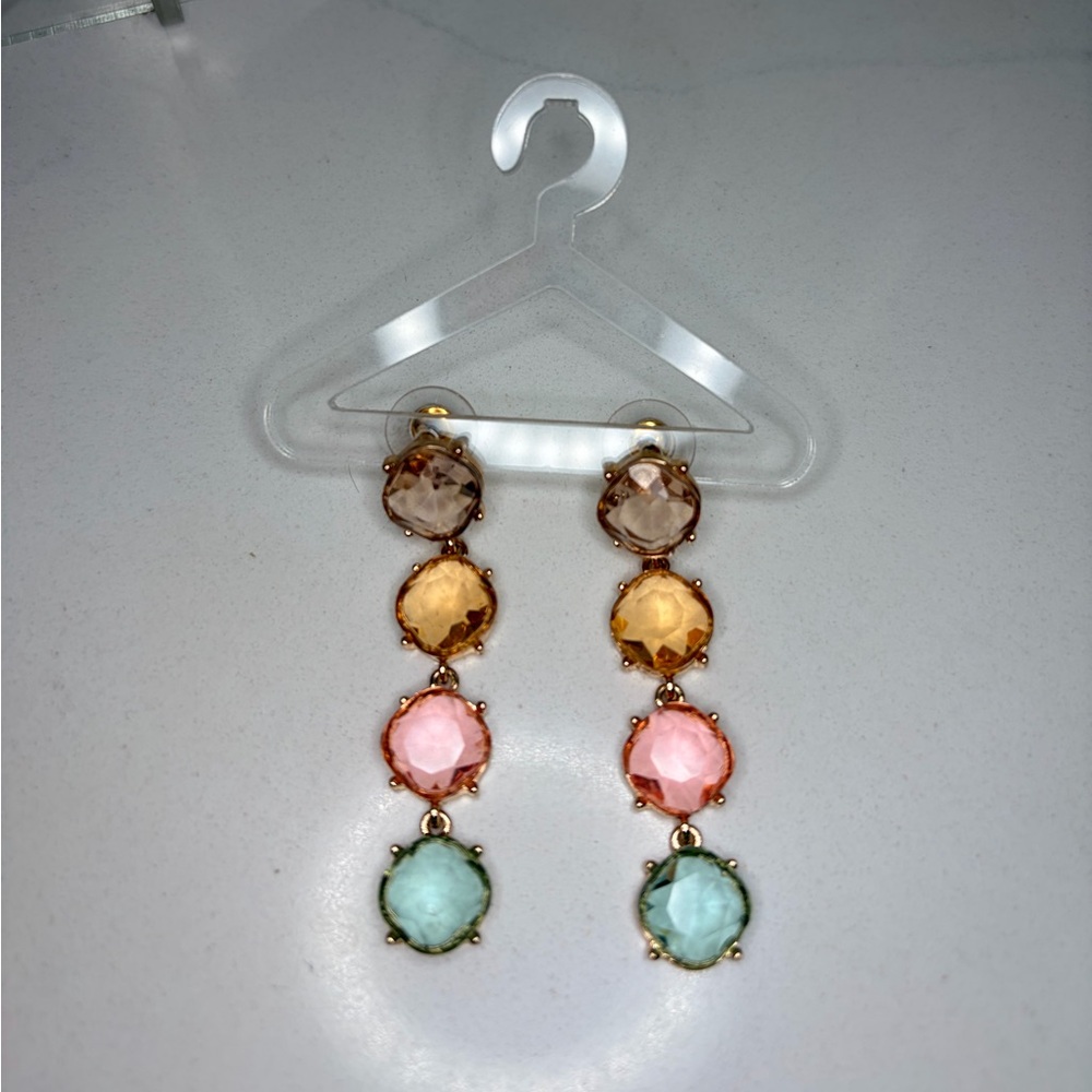 Nordstrom-Elegant Multicolor Drop Earrings